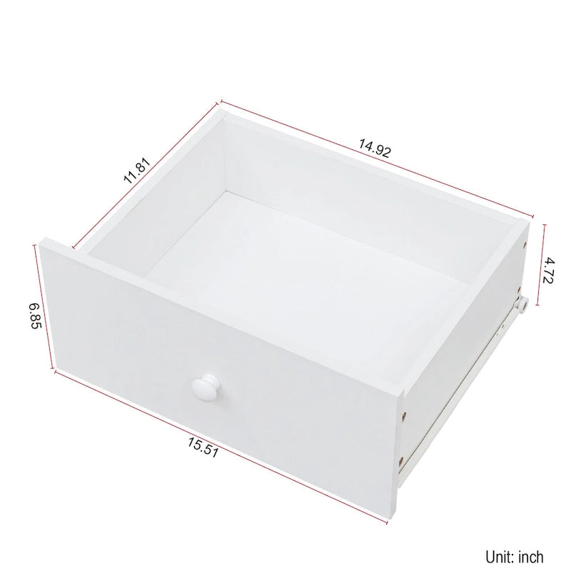 Makeup Vanity Desk with Mirror and Lights