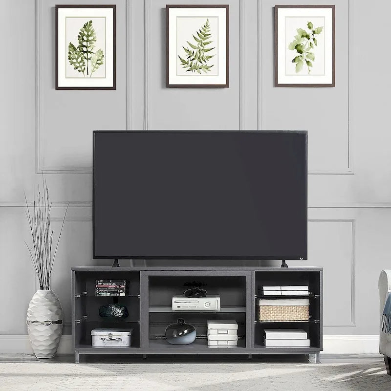 Brighton 60 In. Wire Mgement Media Cabinet Console