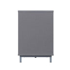 Brighton 60 In. Wire Management Media Cabinet Console for TVs Up to 56"