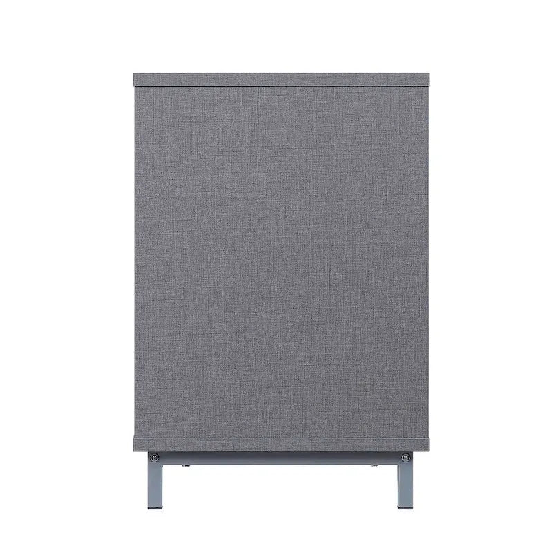 Brighton 60 In. Wire Management Media Cabinet Console for TVs Up to 56"