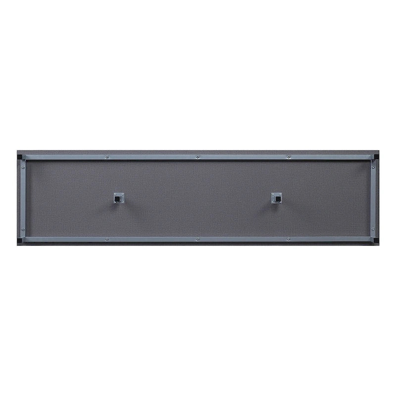 Brighton 60 In. Wire Management Media Cabinet Console for TVs Up to 56"