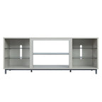 Brighton 60 In. Wire Management Media Cabinet Console for TVs Up to 56"