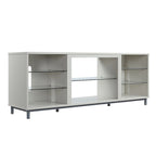 Brighton 60 In. Wire Management Media Cabinet Console for TVs Up to 56"