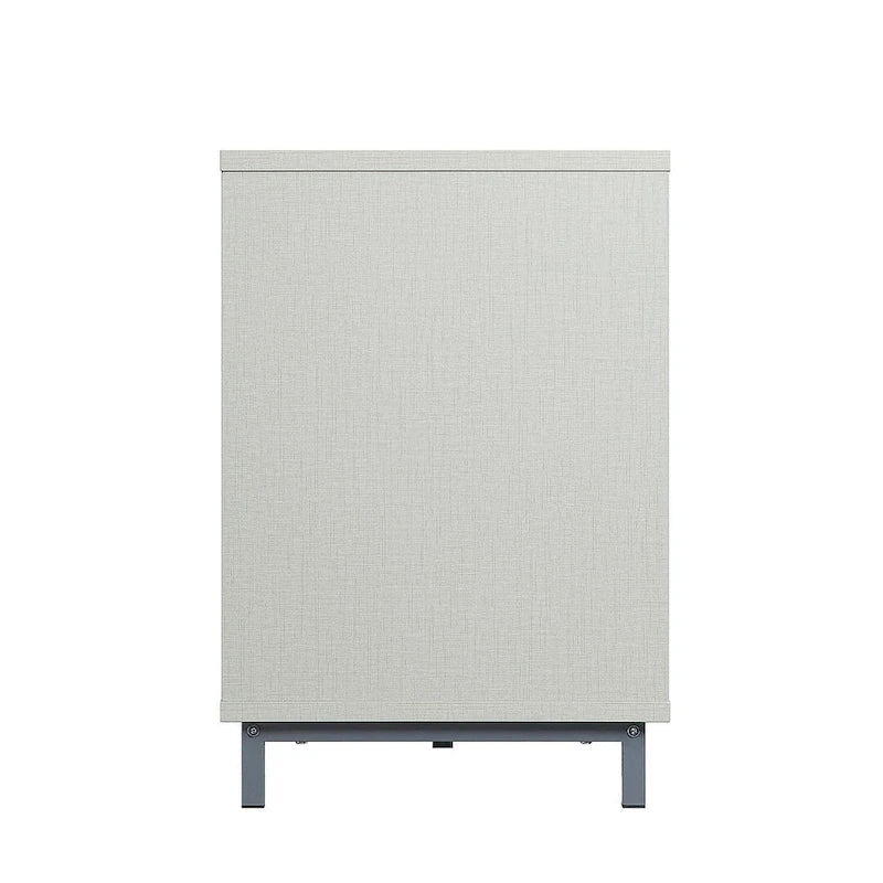 Brighton 60 In. Wire Management Media Cabinet Console for TVs Up to 56"
