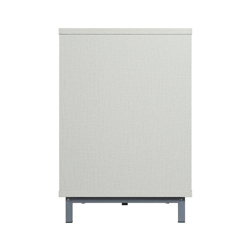 Brighton 60 In. Wire Management Media Cabinet Console for TVs Up to 56"