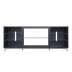 Brighton 60 In. Wire Management Media Cabinet Console for TVs Up to 56"