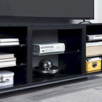 Brighton 60 In. Wire Management Media Cabinet Console for TVs Up to 56"