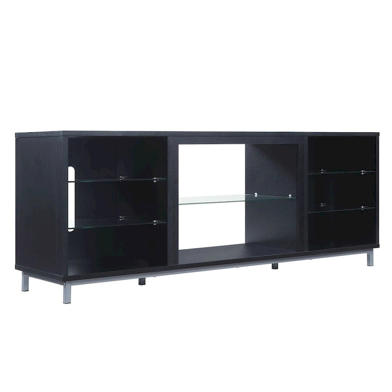 Brighton 60 In. Wire Management Media Cabinet Console for TVs Up to 56"