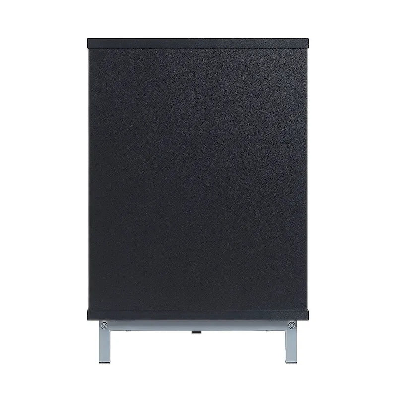Brighton 60 In. Wire Management Media Cabinet Console for TVs Up to 56"