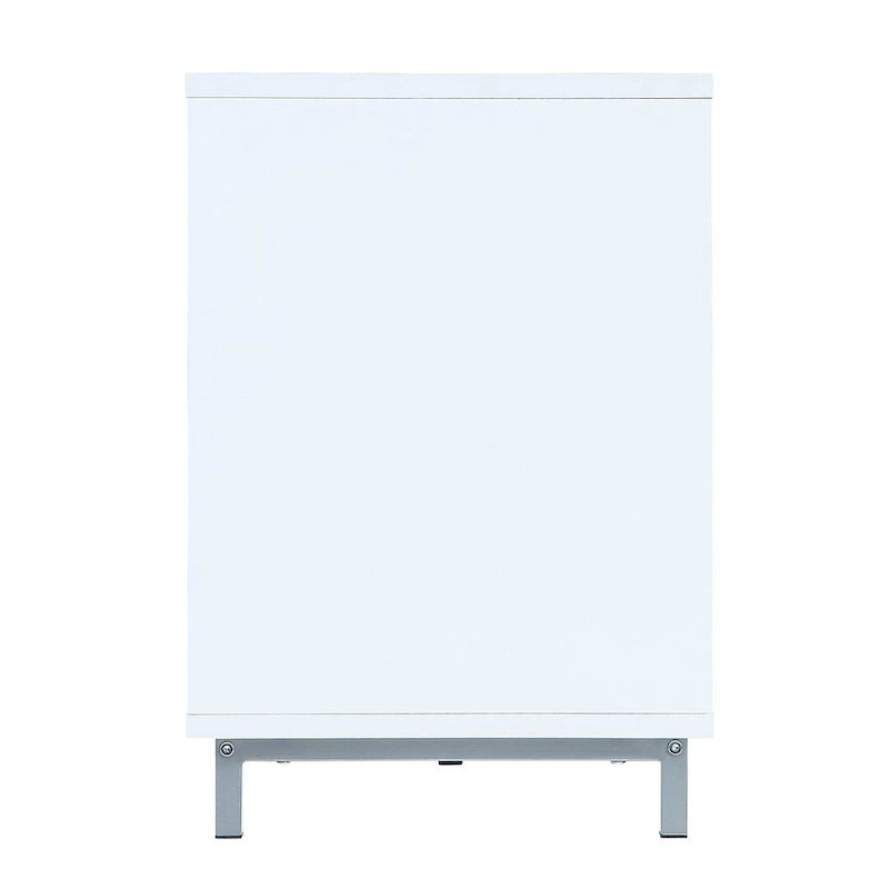 Brighton 60 In. Wire Management Media Cabinet Console for TVs Up to 56"