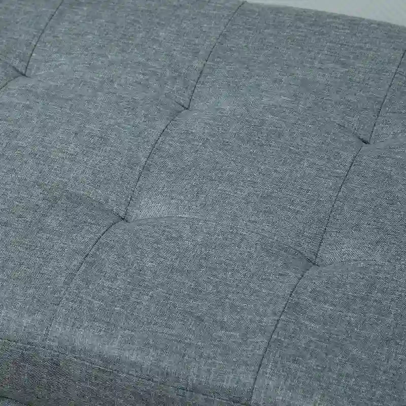 Holmden 49-inch Fabric Tufted Storage Ottoman Bench