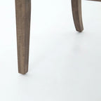 Hardwood Dining Chairs with Faux Leather Upholstery