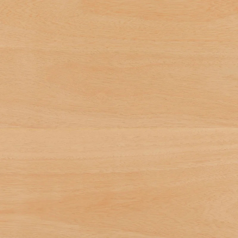 Round Solid Wood Dining Table With Geometric Legs